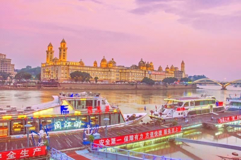 闽江夜游 闽江夜游