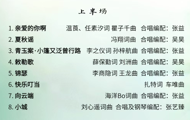 2026武汉时光合唱团新年音乐会 2026武汉时光合唱团新年音乐会