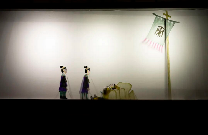 皮影戏《秦简惊人家书》武汉站