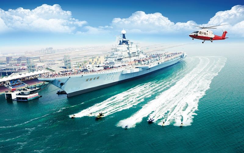 泰达航母主题公园 泰达航母主题公园