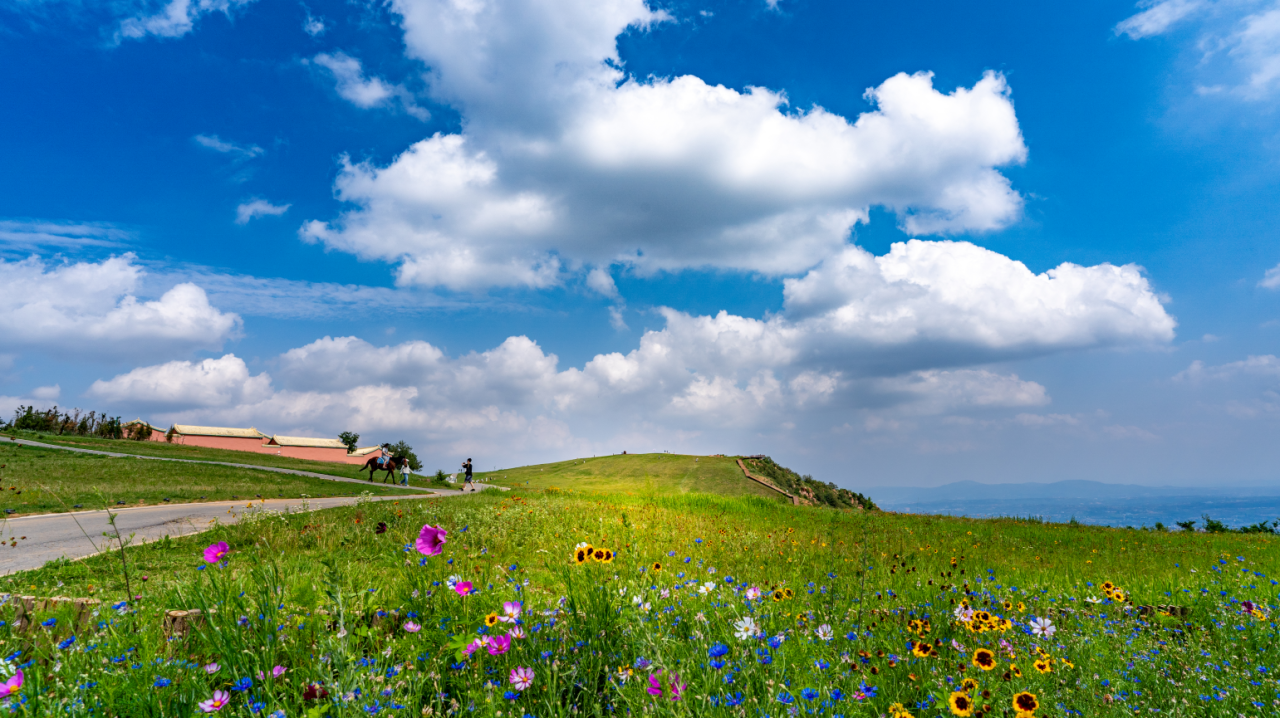 新密伏羲山小马高原