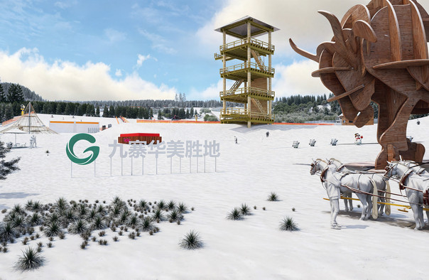 九寨华美胜地滑雪场 九寨华美胜地滑雪场