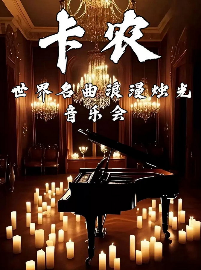 《梁祝》《卡农》世界名曲烛光音乐会厦门站