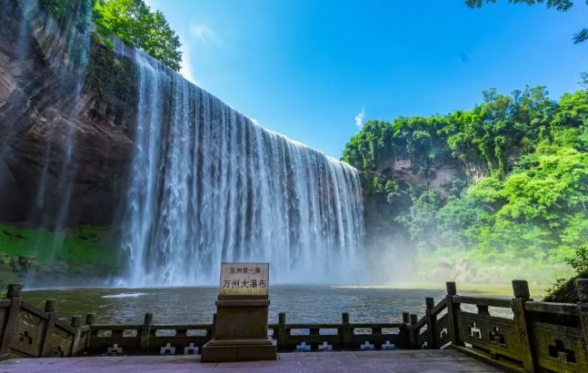 万州大瀑布 万州大瀑布