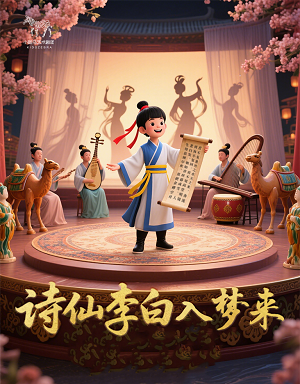 儿童剧 《诗仙李白入梦来》深圳站